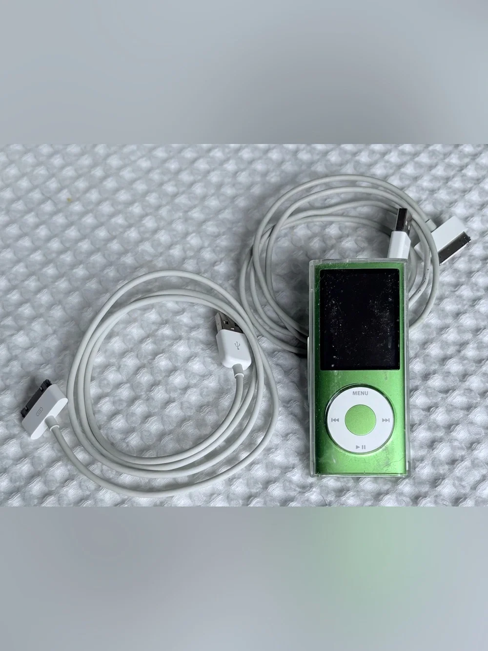 Apple iPod Nano with case + chargers